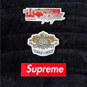 Supreme Multicolor Sticker Trio